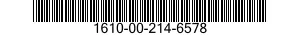 1610-00-214-6578  1610002146578 002146578