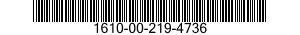 1610-00-219-4736  1610002194736 002194736