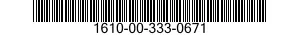 1610-00-333-0671  1610003330671 003330671
