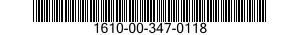 1610-00-347-0118  1610003470118 003470118