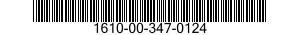 1610-00-347-0124  1610003470124 003470124