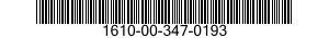 1610-00-347-0193  1610003470193 003470193