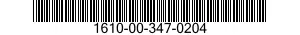 1610-00-347-0204  1610003470204 003470204