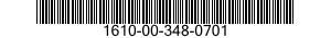 1610-00-348-0701  1610003480701 003480701