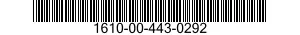 1610-00-443-0292 RING-PRELOADING SCR 1610004430292 004430292