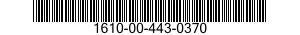 1610-00-443-0370  1610004430370 004430370