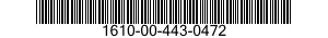 1610-00-443-0472  1610004430472 004430472