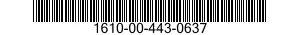 1610-00-443-0637  1610004430637 004430637