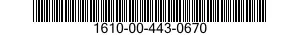 1610-00-443-0670  1610004430670 004430670