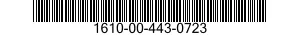 1610-00-443-0723  1610004430723 004430723