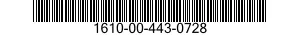 1610-00-443-0728 LEAD ASY 1610004430728 004430728