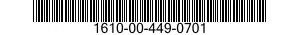 1610-00-449-0701  1610004490701 004490701
