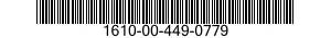 1610-00-449-0779  1610004490779 004490779