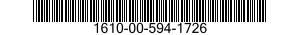 1610-00-594-1726  1610005941726 005941726