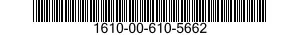 1610-00-610-5662  1610006105662 006105662