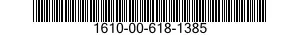 1610-00-618-1385  1610006181385 006181385