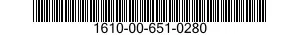 1610-00-651-0280 TERMINAL,LUG 1610006510280 006510280