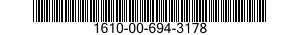 1610-00-694-3178  1610006943178 006943178