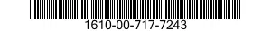 1610-00-717-7243 CAP GASKET AND SPRI 1610007177243 007177243