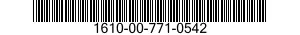 1610-00-771-0542  1610007710542 007710542