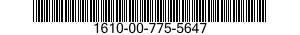1610-00-775-5647  1610007755647 007755647