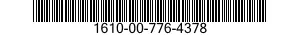 1610-00-776-4378  1610007764378 007764378