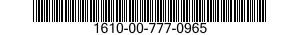 1610-00-777-0965  1610007770965 007770965