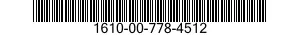 1610-00-778-4512  1610007784512 007784512