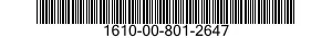 1610-00-801-2647  1610008012647 008012647