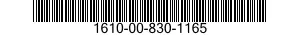 1610-00-830-1165  1610008301165 008301165