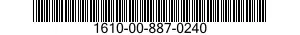 1610-00-887-0240 PLATE AND RETAINER 1610008870240 008870240