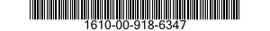 1610-00-918-6347  1610009186347 009186347