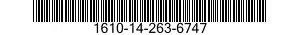 1610-14-263-6747  1610142636747 142636747