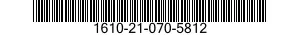 1610-21-070-5812 SPRING,HELICAL,COMPRESSION 1610210705812 210705812