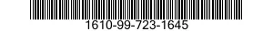 1610-99-723-1645  1610997231645 997231645