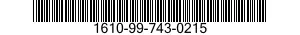 1610-99-743-0215 CARRIER ASSEMBLY 1610997430215 997430215