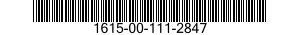 1615-00-111-2847  1615001112847 001112847