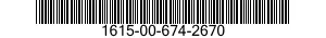 1615-00-674-2670  1615006742670 006742670