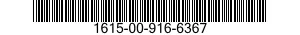 1615-00-916-6367  1615009166367 009166367