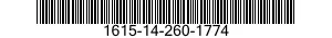 1615-14-260-1774  1615142601774 142601774
