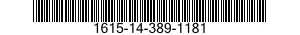 1615-14-389-1181 HUB,ROTOR,HELICOPTER 1615143891181 143891181