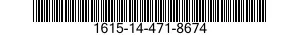 1615-14-471-8674 SWASHPLATE,CONTROLLABLE 1615144718674 144718674