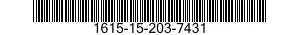1615-15-203-7431 ROD ASSY,TAIL ROTOR 1615152037431 152037431
