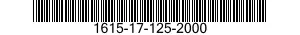 1615-17-125-2000 MODIFICATION KIT,AIRCRAFT COMPONENTS 1615171252000 171252000