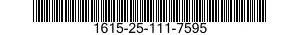 1615-25-111-7595 PAD,FLAP 1615251117595 251117595