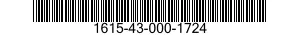 1615-43-000-1724 PROTECTOR,ROTOR BLADE 1615430001724 430001724