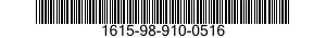 1615-98-910-0516  1615989100516 989100516