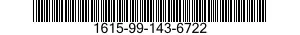 1615-99-143-6722  1615991436722 991436722