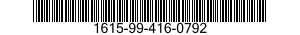 1615-99-416-0792  1615994160792 994160792