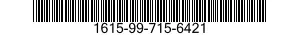 1615-99-715-6421 NUT,PLAIN 1615997156421 997156421